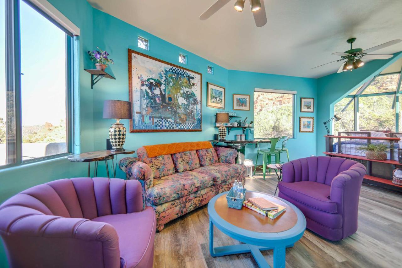Sedona Studio With Amazing View And On-Site Hiking! Buitenkant foto